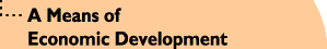 A Means of Economic Development