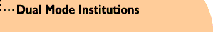 Dual Mode Institutions