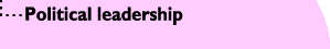 Political leadership