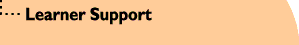 Learner Support