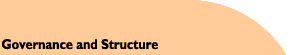 Governance and Structure