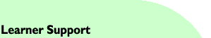 Learner Support